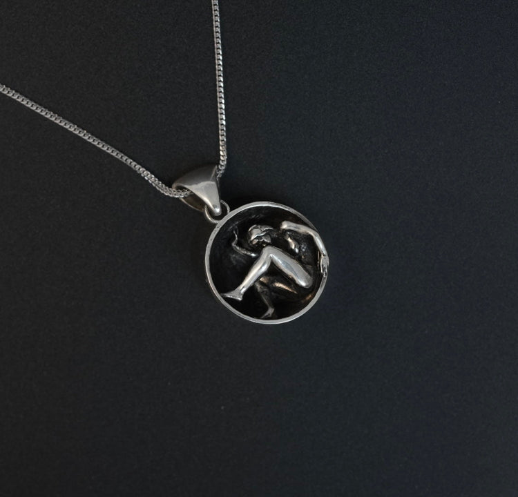 Necklaces – 925 Sterling Silver Pendants with Cosmic Symbolism