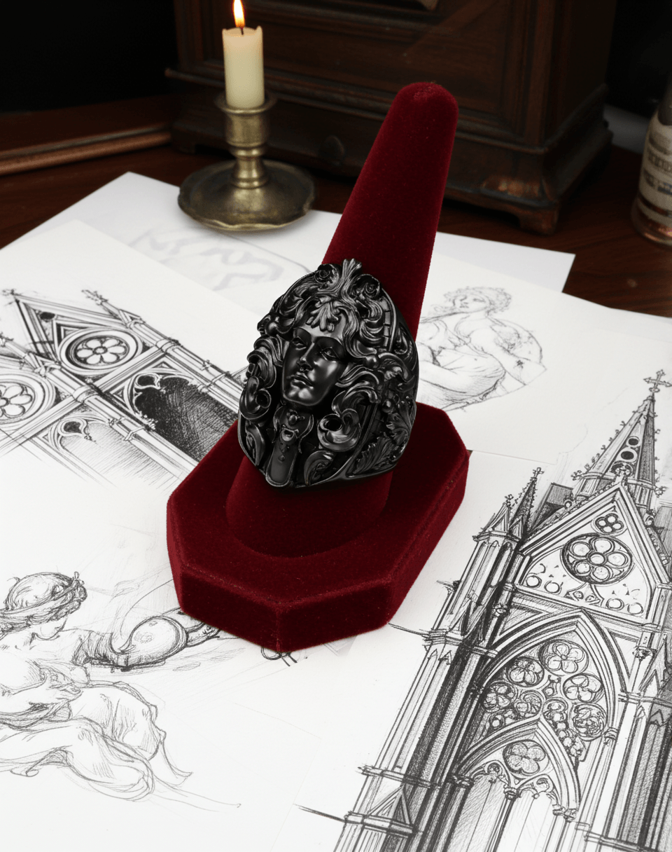 A piece for those who don’t seek decoration,
but meaning.