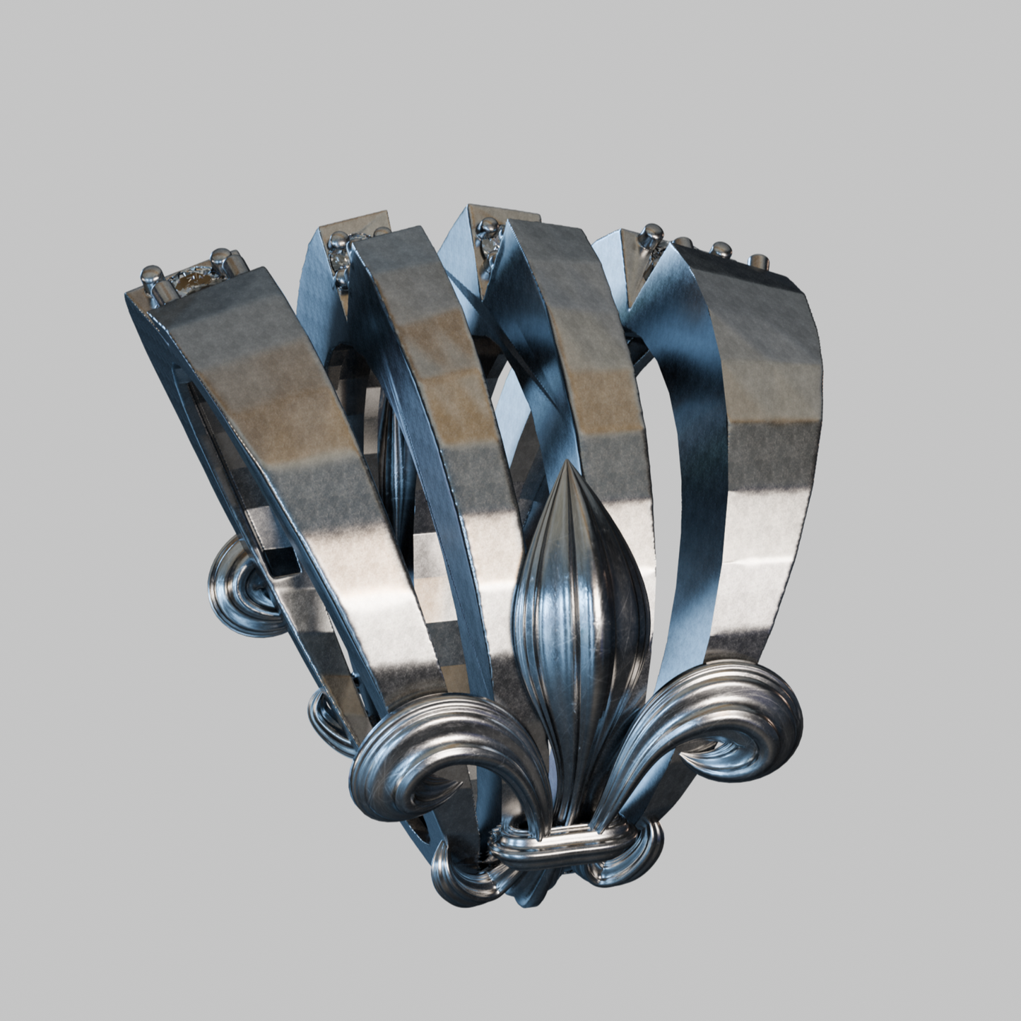 Bifrost Ring with brilliant-cut moissanite in 925 sterling silver