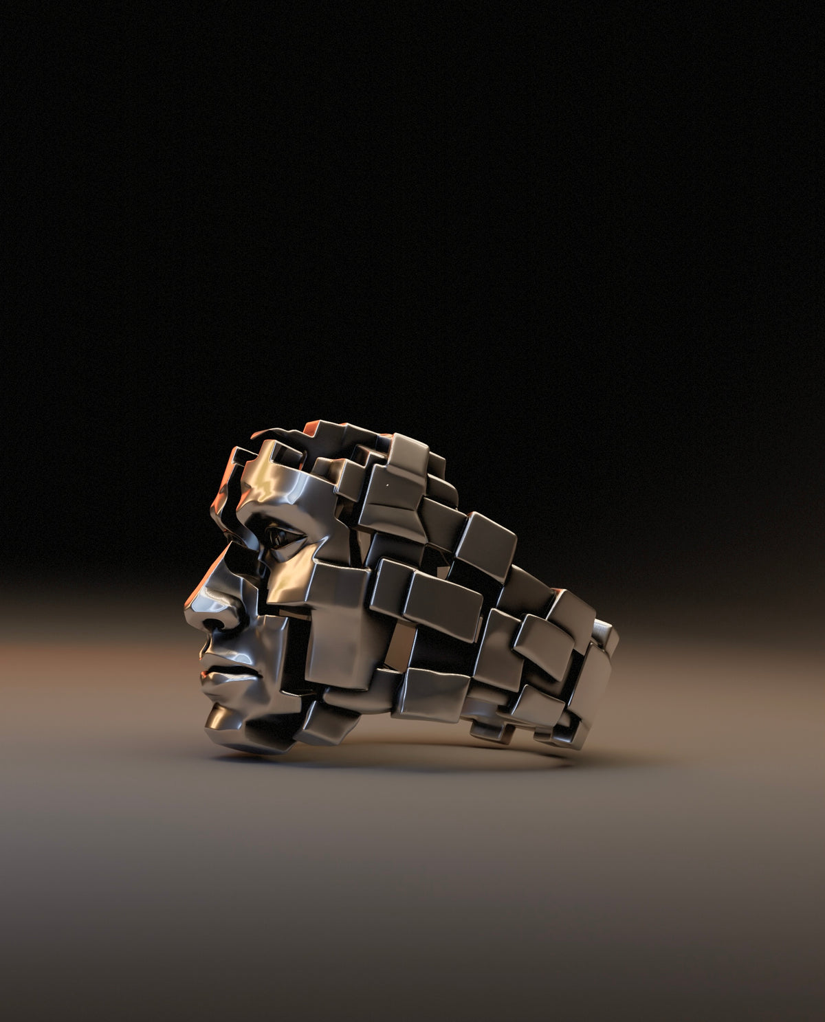 Constructivist Rings Deconstruction of the Self Ring – Aurea Nova Jewelry